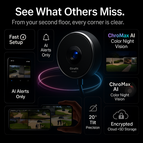 Girafit 2K Second Floor Window Camera