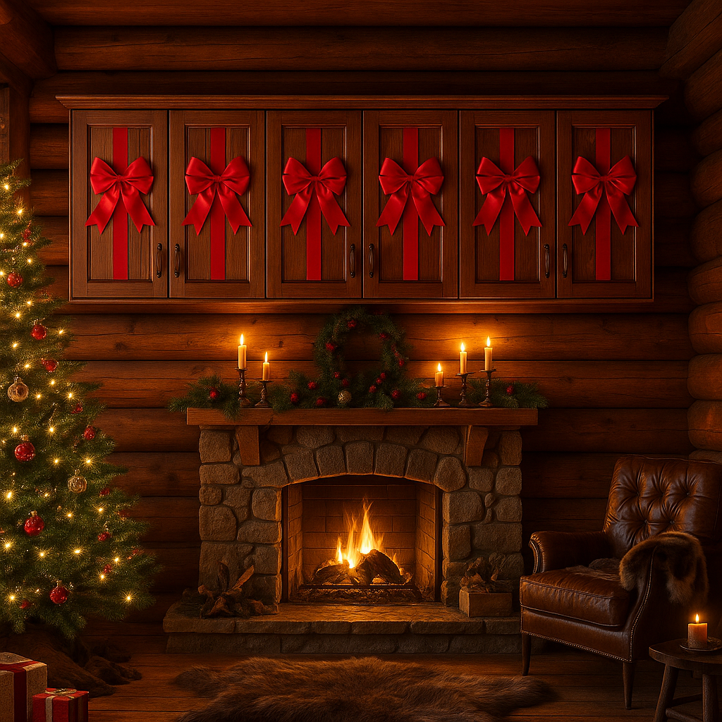 The Home Decor Luxury Collection: Red Xmas Fringe