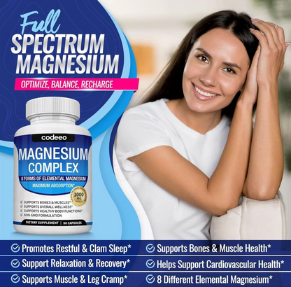 Codeeo's 8X Magnesium Advanced Complex