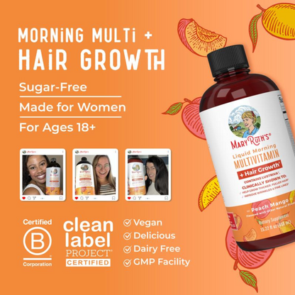 MaryRuth's Liquid Multivitamin + Hair Growth