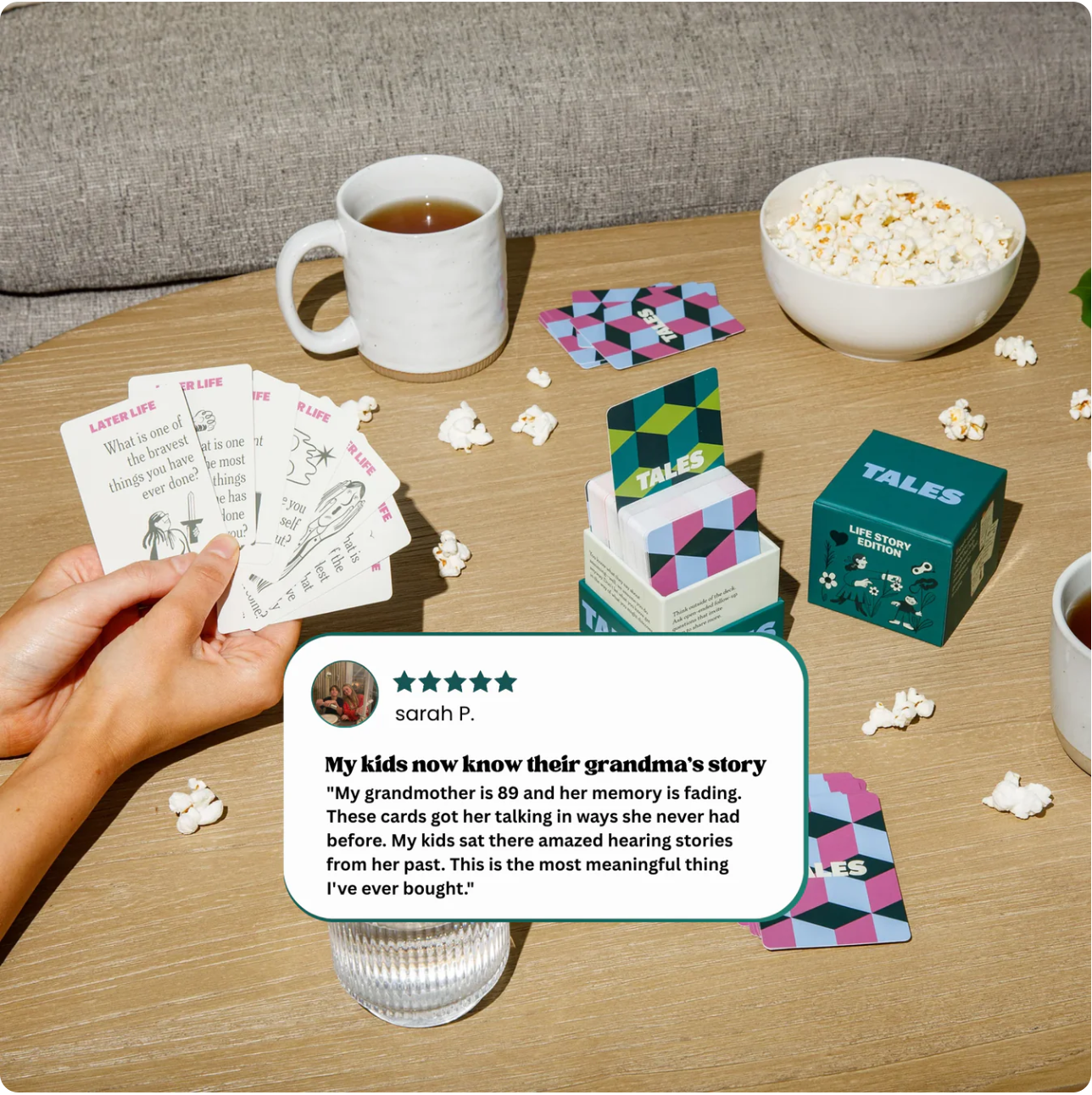 TALES Conversation Cards - 3 Different Decks