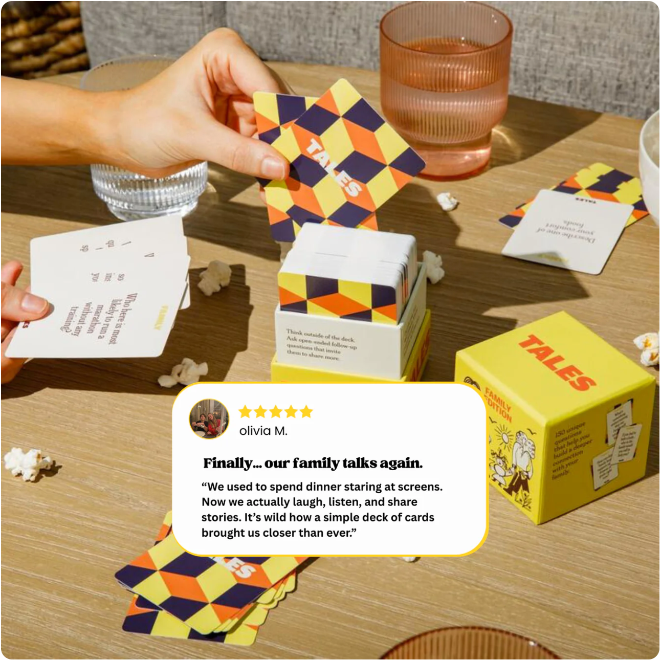 TALES Conversation Cards - 3 Different Decks