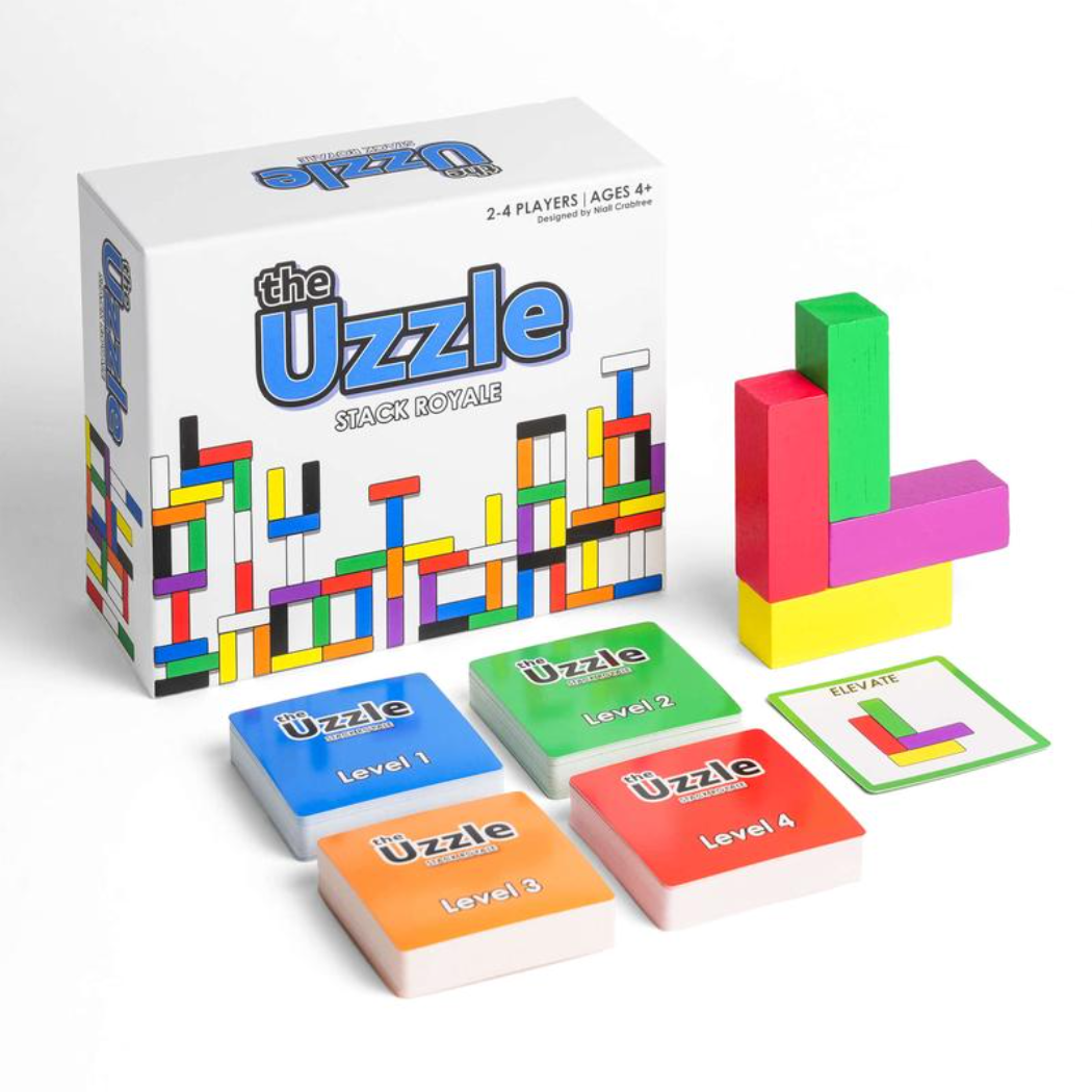 The Uzzle: Stack Royale - Engaging Table Game for Family, Couple, Kids & Adults