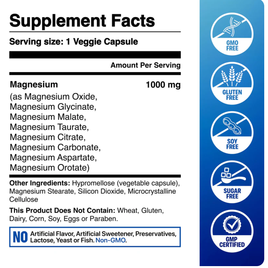 Codeeo's 8X Magnesium Advanced Complex