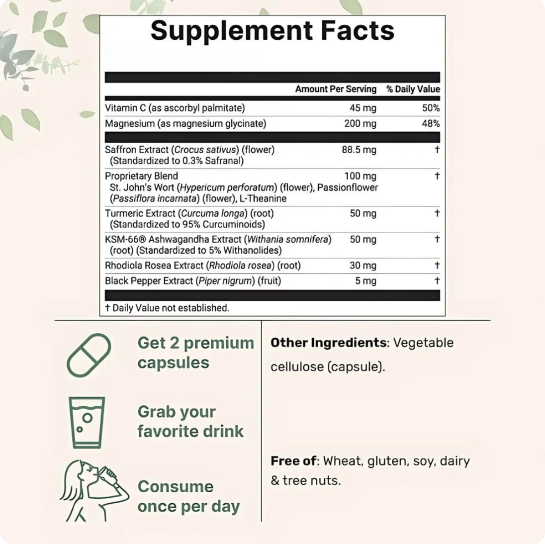 Korean Saffron+ Advanced Supplement
