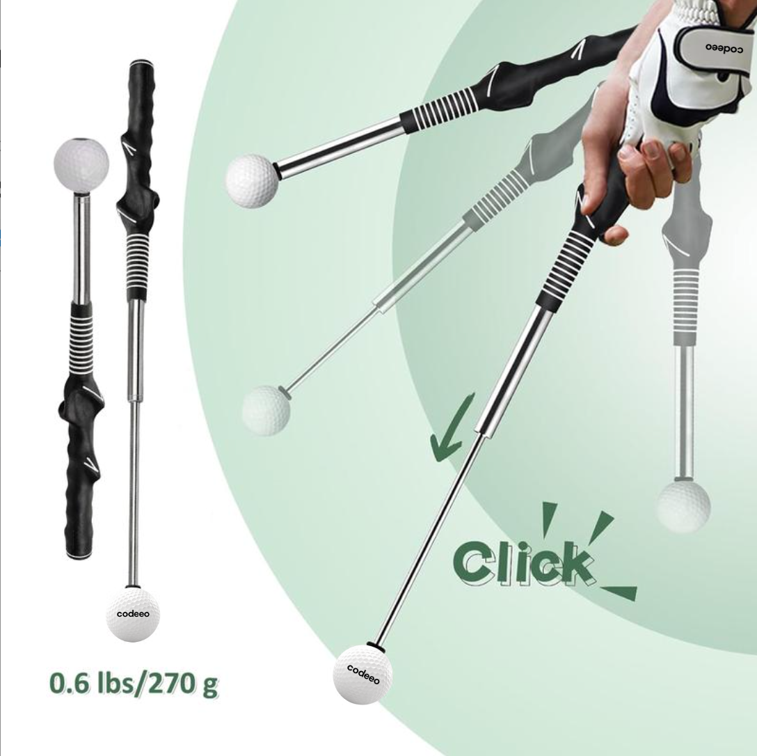 Codeeo SwingClick™: Master Tempo. Build Power. Swing With Confidence.